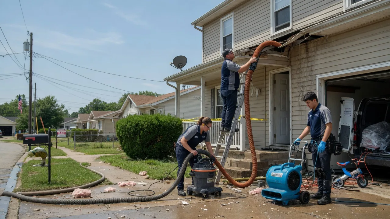 Water Damage Restoration in Dellrose, TN near me